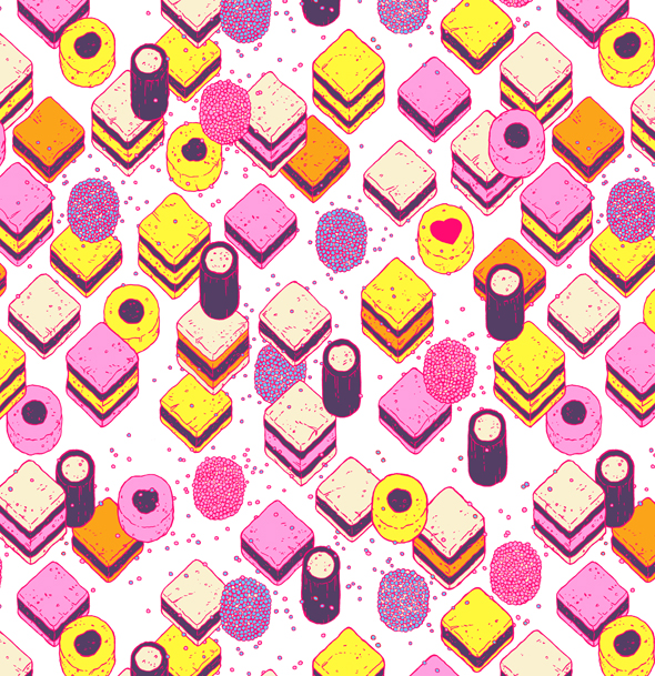 licorice pattern